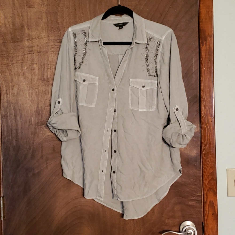Button up top